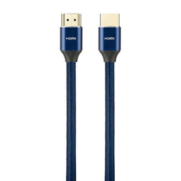 Xtrempro Xtrempro HM21-6K 6 ft. High Speed HDMI to HDMI M&M Cable with V2.1 48GBPS 8K 60 Hz Gold Plated - Blue HM21-6K